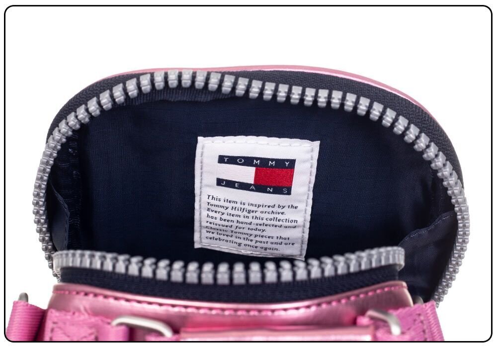 Naiste käekott Tommy Hilfiger MINI TJW HERITAGE NANO BAG ROOSA AW0AW09887 TOU 37806 цена и информация | Naiste käekotid | kaup24.ee