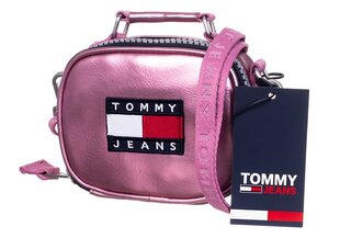 Naiste käekott Tommy Hilfiger MINI TJW HERITAGE NANO BAG ROOSA AW0AW09887 TOU 37806 hind ja info | Naiste käekotid | kaup24.ee