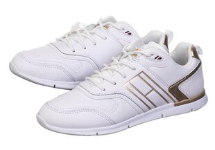 Tommy Hilfiger naiste jalatsid METALLIC LIGHTWEIGHT SNEAKER WHITE FW0FW05693 0LJ 28471 hind ja info | Naiste spordi- ja vabaajajalatsid | kaup24.ee