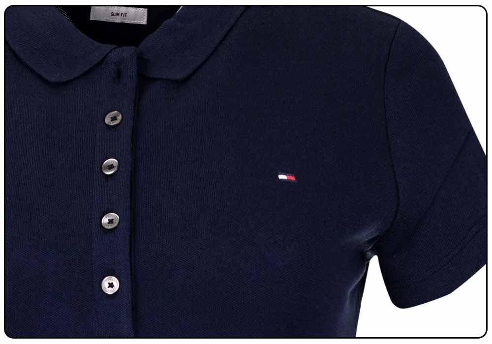 Naiste kleit Tommy Hilfiger HERITAGE SLIM POLO DRESS NAVY WW0WW24973 403 30599 hind ja info | Seelikud | kaup24.ee