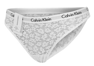 Трусики женские Calvin Klein BRAZILIAN WHITE 000QD3859E 100 30288 цена и информация | набор из 3 хлопковых женских трусиков с рисунком | kaup24.ee