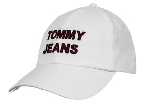 Meeste müts Tommy Hilfiger TJW GRAPHIC CAP VALGE AW0AW10191 YBR 37975 hind ja info | Meeste sallid, mütsid ja kindad | kaup24.ee