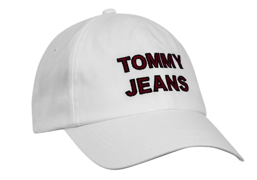 Meeste müts Tommy Hilfiger TJW GRAPHIC CAP VALGE AW0AW10191 YBR 37975 цена и информация | Meeste sallid, mütsid ja kindad | kaup24.ee