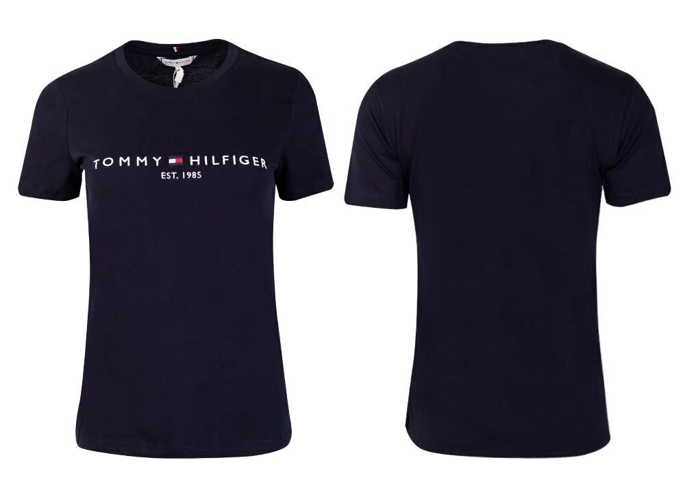 Tommy Hilfiger naiste T-särk T-SHIRT HERITAGE HILFIGER C-NK REG TEE NAVY WW0WW31999 DW5 30479 hind ja info | Naiste T-särgid, topid | kaup24.ee