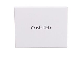 Мужской кошелек Calvin Klein SMOOTH PLAQUE 5 CC BLACK K50K504299 001 35821 цена и информация | Мужские кошельки | kaup24.ee