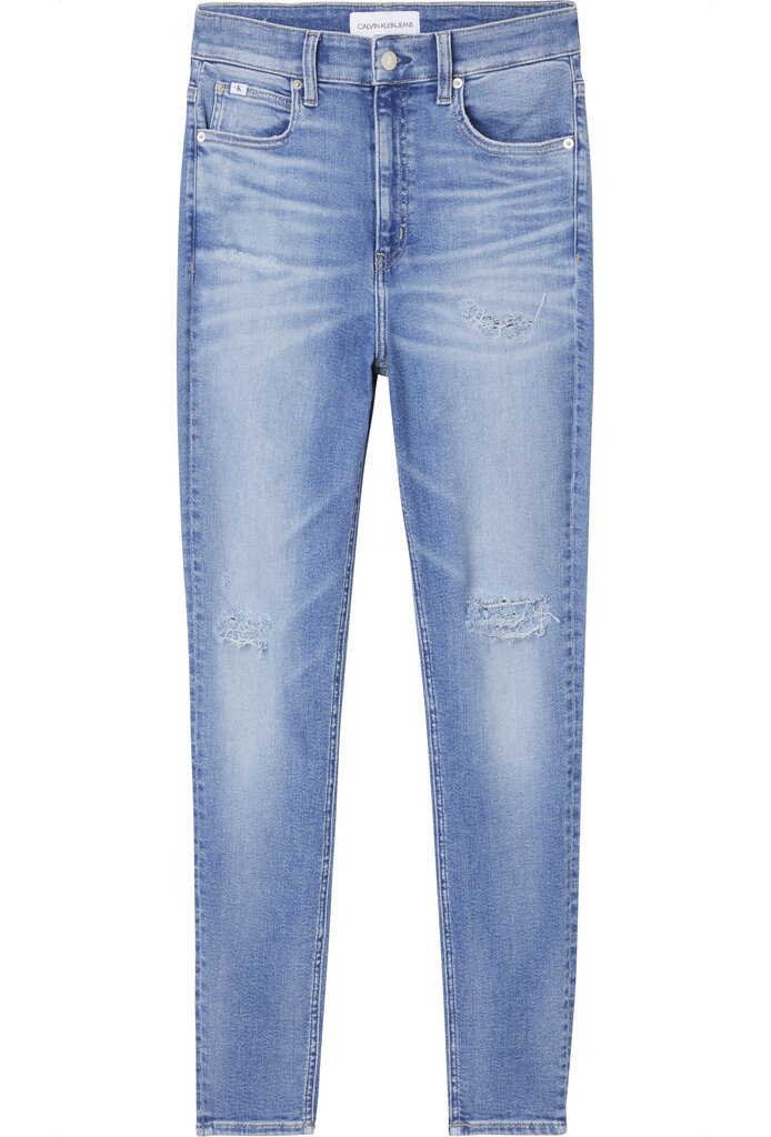 Calvin Klein naiste teksad HIGH RISE SKINNY ANK DENIM J20J218620 1A4 43788 hind ja info | Naiste püksid | kaup24.ee