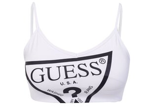 Naiste rinnahoidja Guess ACTIVE BRA MEDIUM SUPPORT VALGE O1GA53MC03W TWHT 28539 hind ja info | Guess Naiste pesu | kaup24.ee