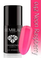 Hübriidküünelakk Semilac 042 Neon Raspberry, 7 ml