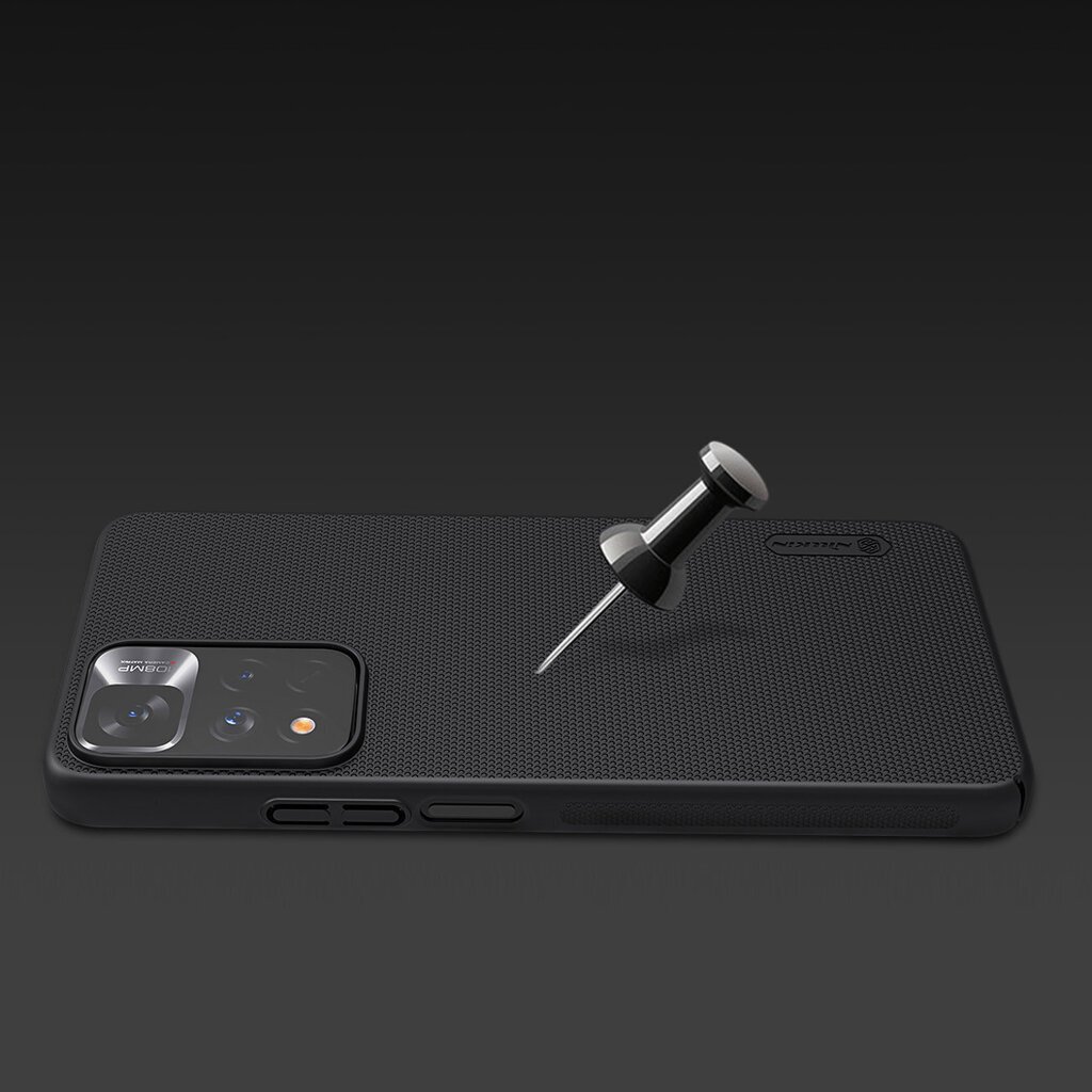 Telefoniümbris Nillkin, Xiaomi Redmi Note 11 Pro + / 11 Pro, must hind ja info | Telefoni kaaned, ümbrised | kaup24.ee