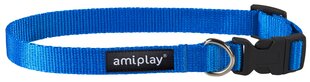 Reguleeritav kaelarihm Amiplay Basic, XL, sinine hind ja info | Kaelarihmad ja traksid koertele | kaup24.ee