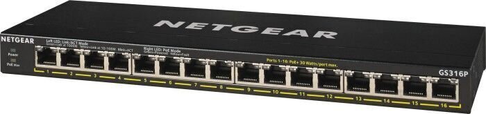 Kommutaator Netgear GS316P-100EUS hind ja info | Lülitid (Switch) | kaup24.ee