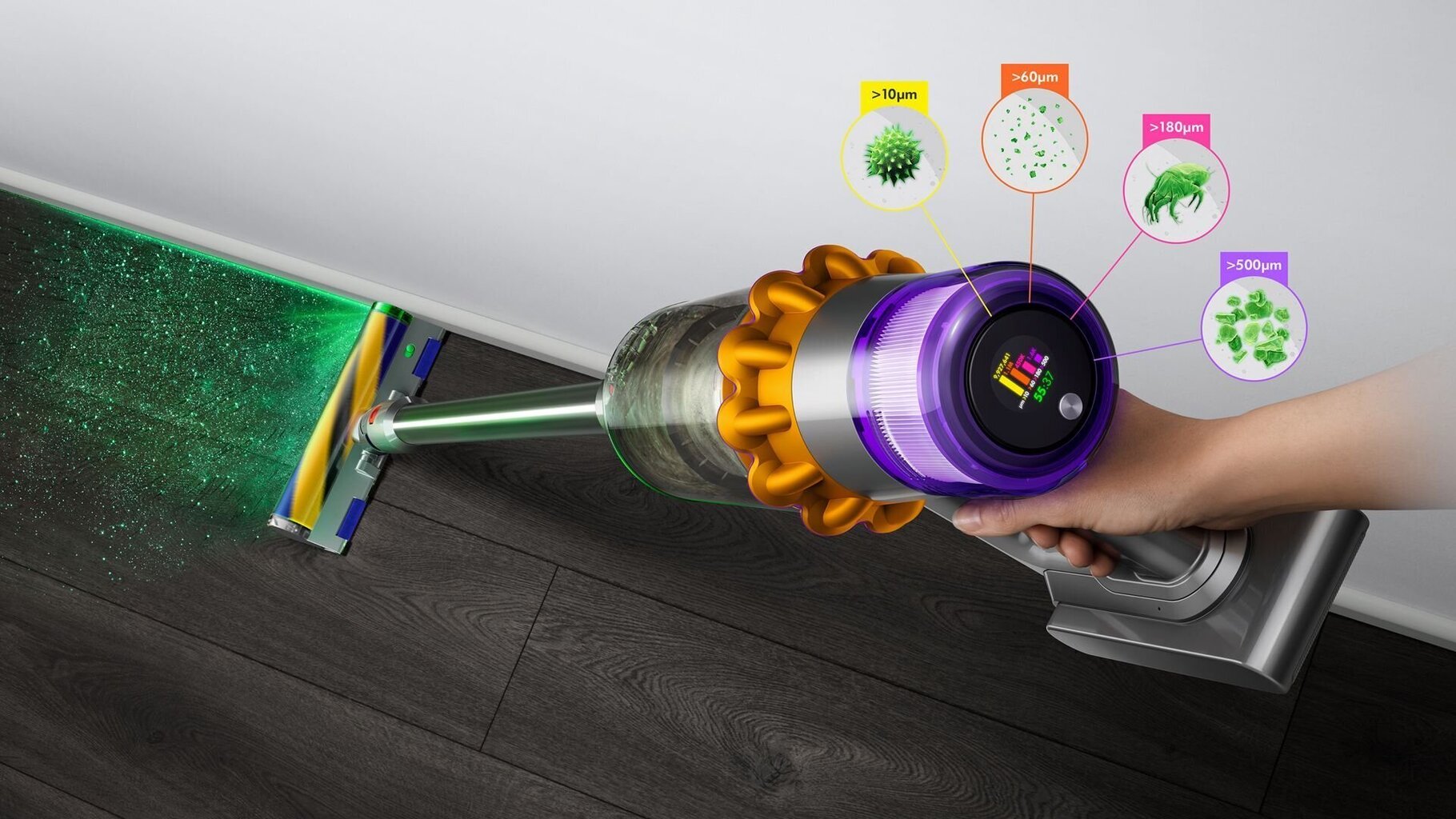 Dyson V15 Detect Absolute цена и информация | Varstolmuimejad | kaup24.ee