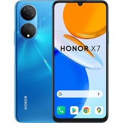 Honor X7, 128GB, Dual SIM Blue цена и информация | Мобильные телефоны | kaup24.ee