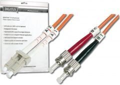 Соединительный кабель Digitus ADK253102 LWL LC/ST 50/125um, 2 м цена и информация | Кабели и провода | kaup24.ee