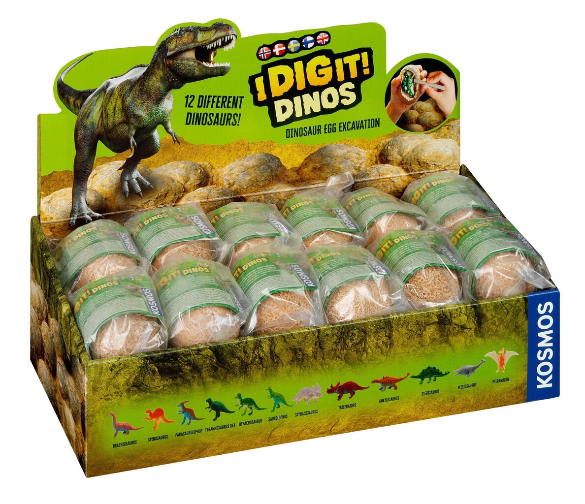 Mängukomplekt DIG lt! Dinos 5 aastat+ hind ja info | Arendavad mänguasjad | kaup24.ee