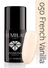 Hübriidküünelakk Semilac 050 French Vanilla, 7 ml hind ja info | Küünelakid, küünetugevdajad | kaup24.ee