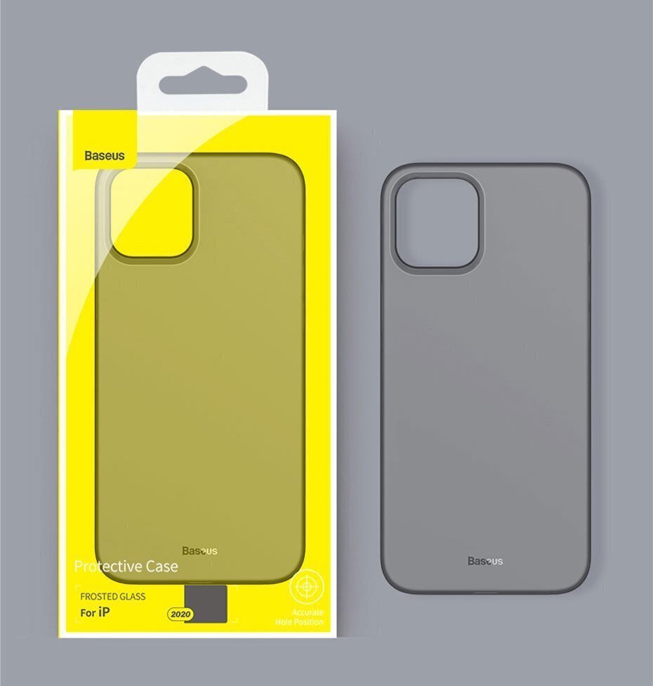Base Wing Case iPhone 12 Pro / iPhone 12 jaoks, must hind ja info | Telefoni kaaned, ümbrised | kaup24.ee