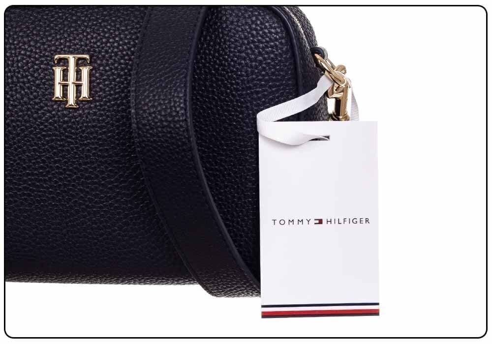 Naiste käekott Tommy Hilfiger TH ESSENCE CROSSOVER CORP, tumesinine AW0AW09688 DW5 37781 hind ja info | Naiste käekotid | kaup24.ee