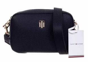 Naiste käekott Tommy Hilfiger TH ESSENCE CROSSOVER CORP, tumesinine AW0AW09688 DW5 37781 hind ja info | Naiste käekotid | kaup24.ee