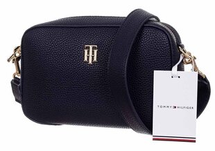 Naiste käekott Tommy Hilfiger TH ESSENCE CROSSOVER CORP, tumesinine AW0AW09688 DW5 37781 цена и информация | Женские сумки | kaup24.ee