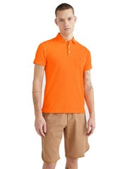 Мужская футболка-поло TOMMY HILFIGER T-SHIRT 1985 SLIM POLO, оранжевая MW0MW17771 SGH 45539 цена и информация | Мужские футболки | kaup24.ee