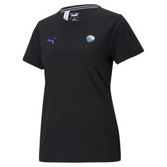 T-särk naistele Puma BMW MMS Wmn Logo Tee Puma Black - 59957101, must hind ja info | Naiste spordiriided | kaup24.ee