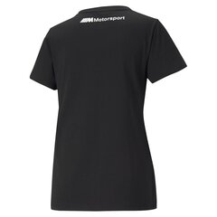 T-särk naistele Puma BMW MMS Wmn Logo Tee Puma Black - 59957101, must hind ja info | Naiste spordiriided | kaup24.ee