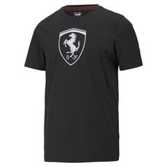 Meeste T-särk Puma Ferrari Race Big Shield Tee - 59984901, must цена и информация | Мужская спортивная одежда | kaup24.ee