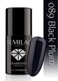 Hübriidküünelakk Semilac 089 Black Plum, 7 ml