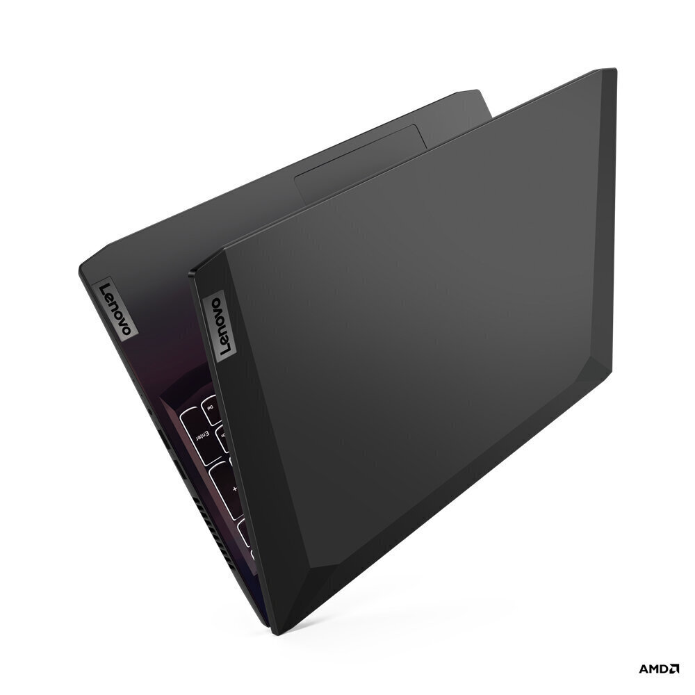 Lenovo IdeaPad Gaming 3 15ACH6 Ryzen 5 5600H 15.6&#34; FHD IPS 250nits 16GB DDR4-3200 512GB SSD M.2 2280 PCIe 3.0x4 NVMe GeForce GTX 1650 4GB GDDR6 NoOs Shadow Black цена и информация | Sülearvutid | kaup24.ee
