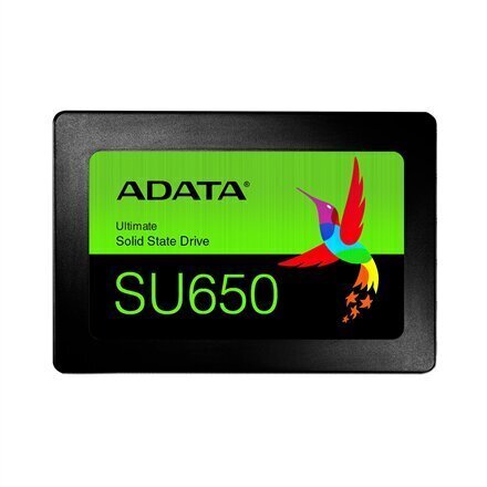 Adata Ultimate SU650, 256 GB цена и информация | Sisemised kõvakettad (HDD, SSD, Hybrid) | kaup24.ee