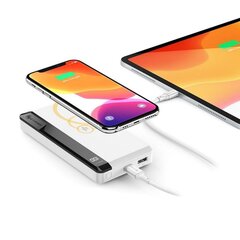 Kaasaskantav väline aku 10000mAh, Power Bank  ALOGIC USB-C, Wireless Ultimate цена и информация | Зарядные устройства Power bank | kaup24.ee