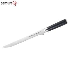 Samura MO-V Super Long Fillet knife for Meat & Fish 218 mm Premium handle AUS-8 59 HRC цена и информация | Подставка для ножей Tescoma Woody, 21 см | kaup24.ee