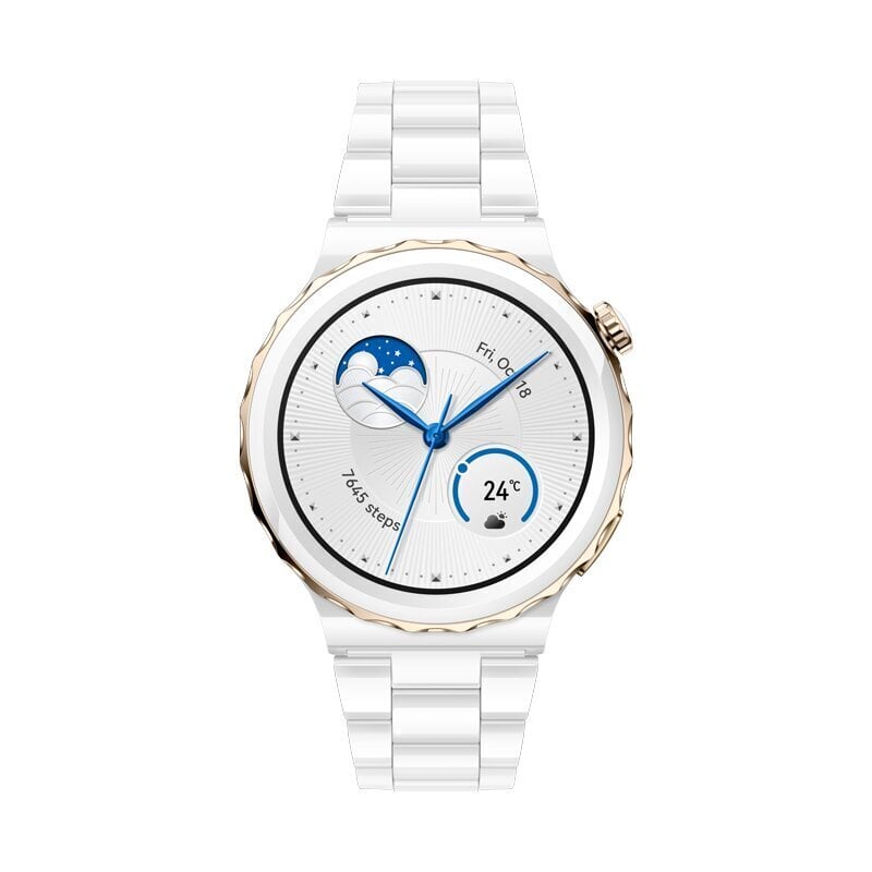 Huawei Watch GT 3 Pro Ceramic White Ceramic цена и информация | Nutikellad (smartwatch) | kaup24.ee