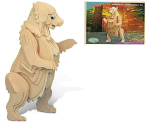 3D Puitkonstruktor karu hind ja info | Arendavad mänguasjad | kaup24.ee