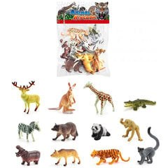 Фигурки Животных12 Шт. цена и информация | Развивающие игрушки | kaup24.ee