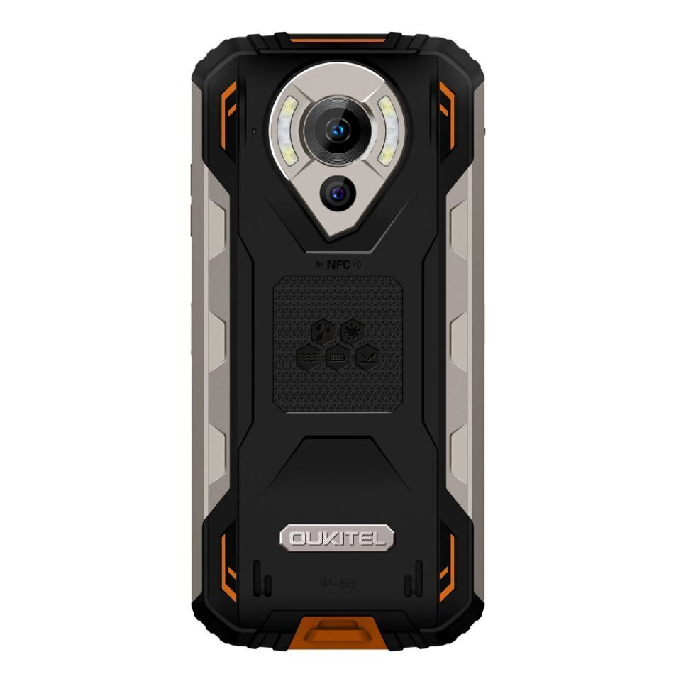 Oukitel WP16-OE/OL, 128GB, Dual SIM Black/Orange hind ja info | Telefonid | kaup24.ee