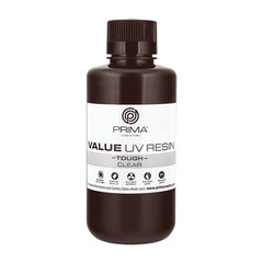 PrimaCreator Value Tough UV-resiin(ABS-laadne), 500ml, läbipaistev hind ja info | Printeritarvikud | kaup24.ee