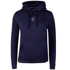 Женская толстовка Tommy Hilfiger TJW REG TINY TOMMY 2 HOODIE, темно-синяя DW0DW11351 C87 42492 цена и информация | Женские кофты | kaup24.ee