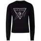 Naiste dressipluus Guess CN ICON SWEATSHIRT, must W2RQ20K68I0 JBLK 42784 цена и информация | Naiste kampsunid | kaup24.ee