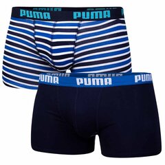 Детские трусы Puma, 2 пары, темно-синие 935019 02 42649 цена и информация | Нижнее белье для мальчиков | kaup24.ee