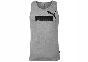 Мужская футболка Puma ESS TANK, серая 586670 03 45635 цена и информация | Мужские футболки | kaup24.ee