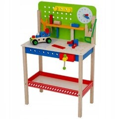 Puidust meistritööriistade komplekt - töötuba Mini Matters hind ja info | Poiste mänguasjad | kaup24.ee