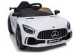Elektriauto Mercedes AMG GT R, valge цена и информация | Laste elektriautod | kaup24.ee