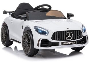 Elektriauto Mercedes AMG GT R, valge цена и информация | Электромобили для детей | kaup24.ee