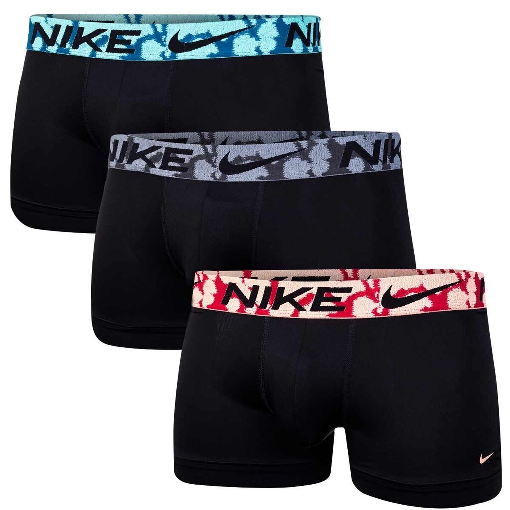 Meeste aluspüksid Nike TRUNK, 3 paari, must 0000KE1156 1M8 43028 hind ja info | Meeste aluspesu | kaup24.ee