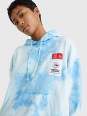 Женская толстовка Tommy Hilfiger TJW OVRSZD TIE DYE HOODIE BLUE DW0DW12646 0GY 44193 цена и информация | Женские кофты | kaup24.ee