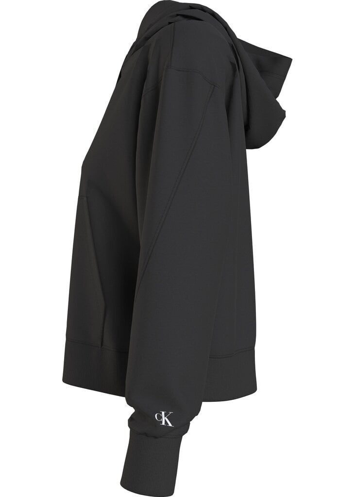Naiste dressipluus Calvin Klein STACKED LOGO HOODIE, must J20J218048 BEH 44804 hind ja info | Naiste kampsunid | kaup24.ee
