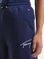 Naiste spordipüksid Tommy Hilfiger TJW TOMMY SIGNATURE SWEATPANT, tumesinine DW0DW11886 C87 44885 цена и информация | Naiste spordiriided | kaup24.ee