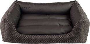 Ase Amiplay Sofa ZipClean 4 in 1 Morgan​, M, must цена и информация | Лежаки, домики | kaup24.ee